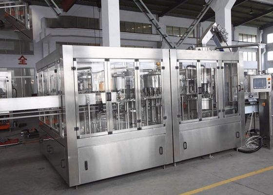 18 Rinsing head Monoblock Aseptic Bottle Filling Machine